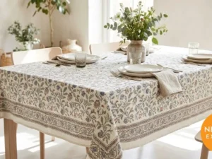 Hand Block Print Tablecloth