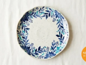 Hand Painted Ceramic Dinner Plate