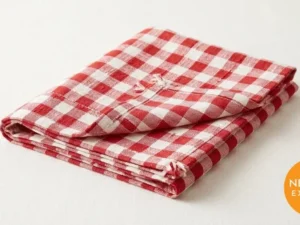 Handloom Check Tablecloth