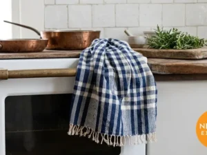 Handloom Check Tea Towel