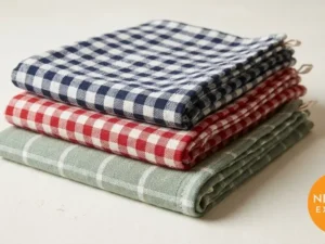 Handloom Check Tea Towel
