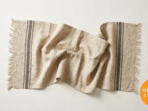 Handwoven Linen Table Runner