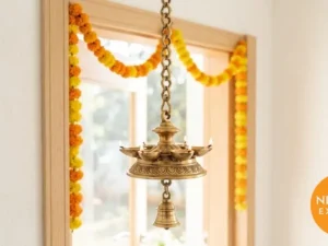 Hanging Brass Diya