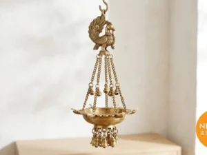 Hanging Brass Diya