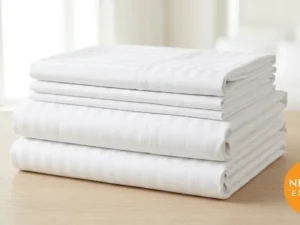 Hotel White Bedsheet