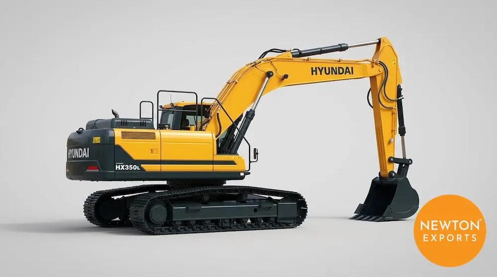 hyundai hx350l crawler excavator