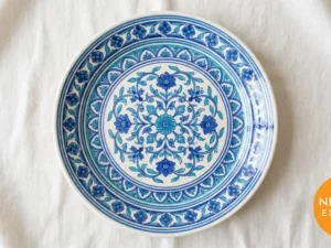 Jaipur Blue Pottery Plate