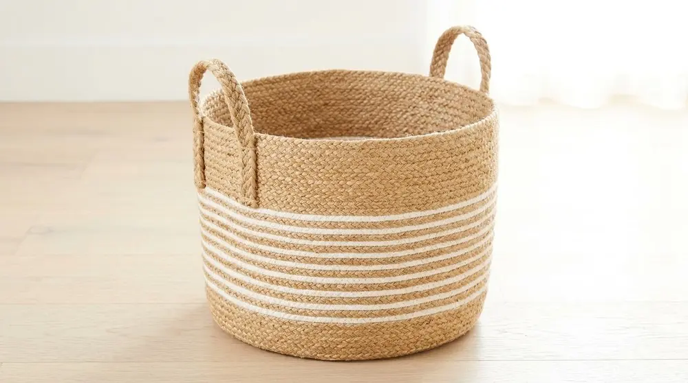 Jute Storage Basket