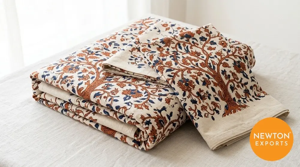 Kalamkari Bedsheet