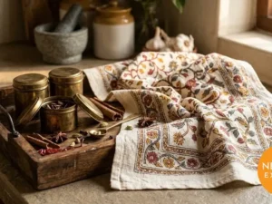 Kalamkari Tea Towel