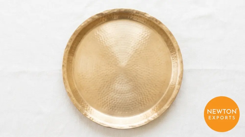 Kansa Bronze Dinner Plate