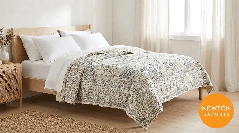 Kantha Bedspread - Image 2