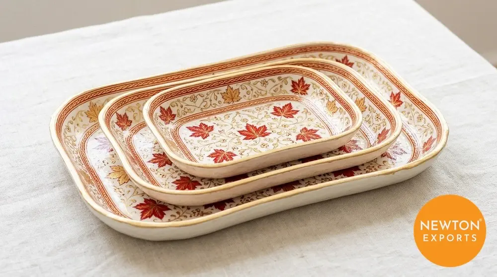 Kashmiri Papier Mache Tray