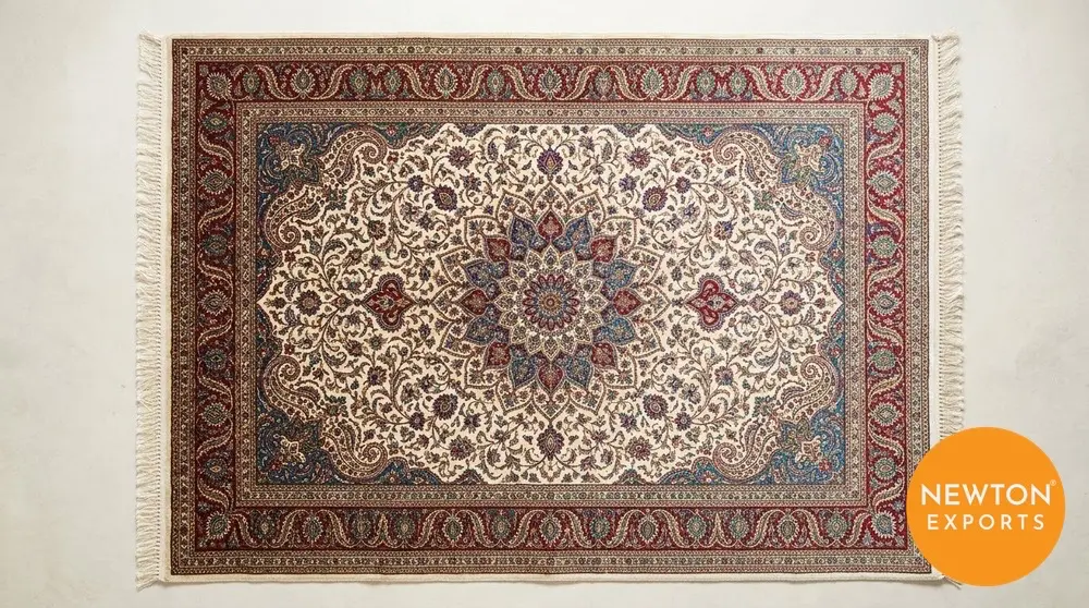 Kashmiri Silk Carpet