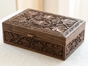 Kashmiri Walnut Wood Box