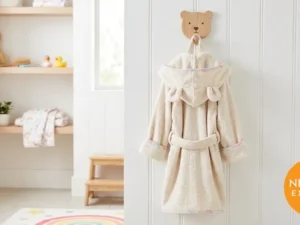 Kids Hooded Bathrobe