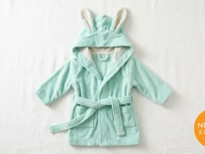 Kids Hooded Bathrobe