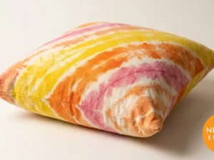 Leheriya Tie Dye Cushion Cover