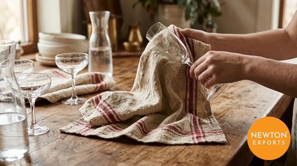 Linen Tea Towel - Image 2