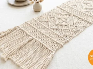 Macrame Table Runner