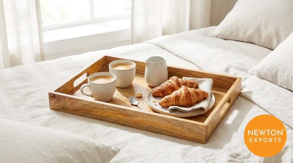Mango Wood Serving Tray - Image 2
