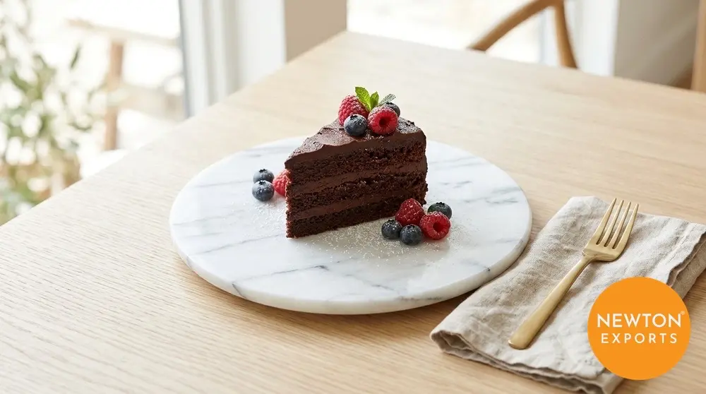 Marble Dessert Plate - Image 2
