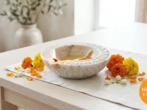 Marble Diya