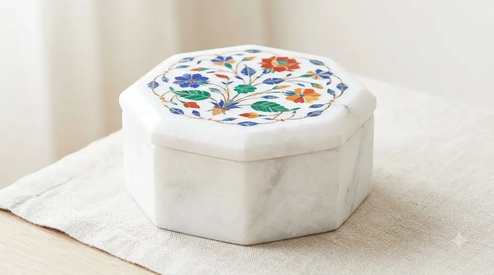 Marble Inlay Box