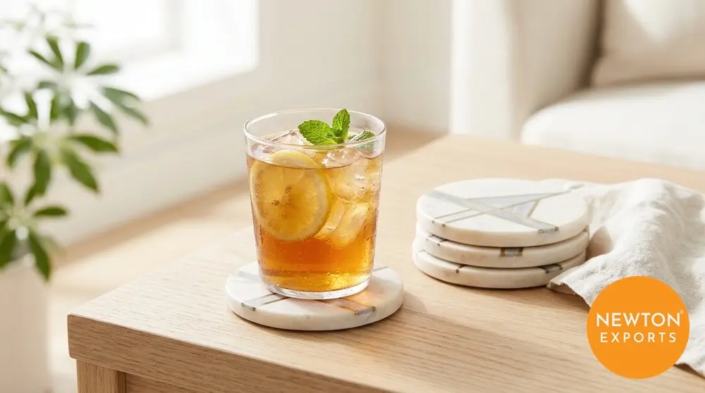 Marble Inlay Coasters - Image 2