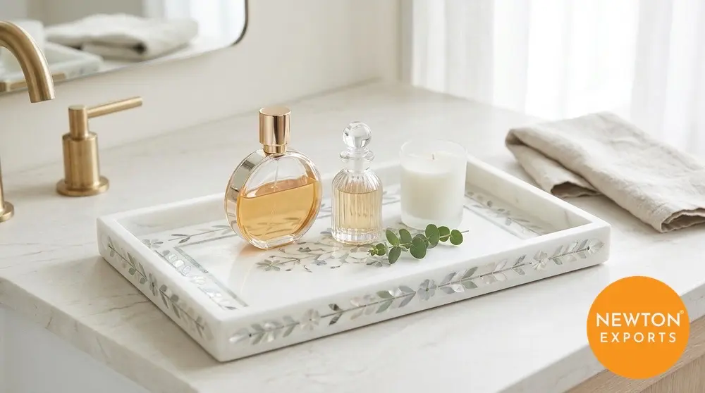 Marble Inlay Tray - Image 2
