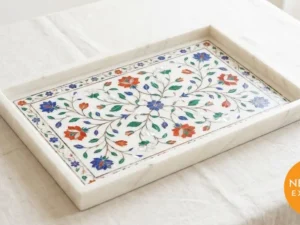 Marble Inlay Tray
