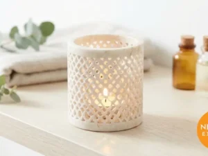 Marble Jaali Tea Light Holder