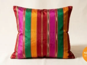 Mashru Silk Cushion Cover