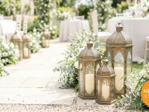 Metal Candle Lantern