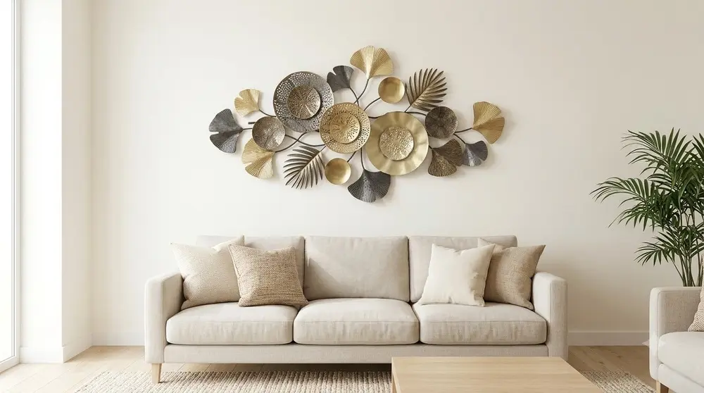 Metal wall art