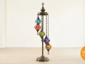 Mosaic Glass Floor Lamp