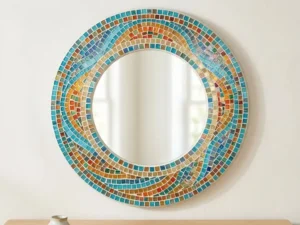 Mosaic Glass Mirror