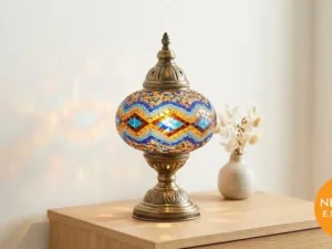 Mosaic Glass Table Lamp