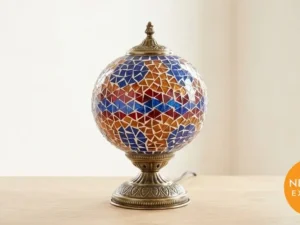 Mosaic Glass Table Lamp