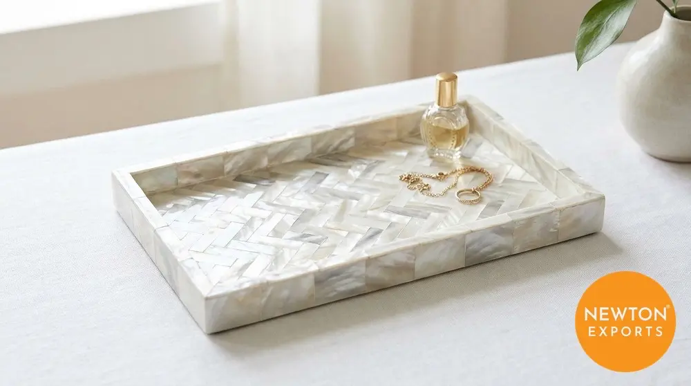 Mother of Pearl Vanity Tray