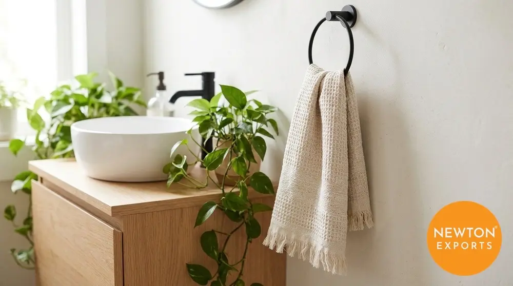 Organic Cotton Hand Towel - Image 2