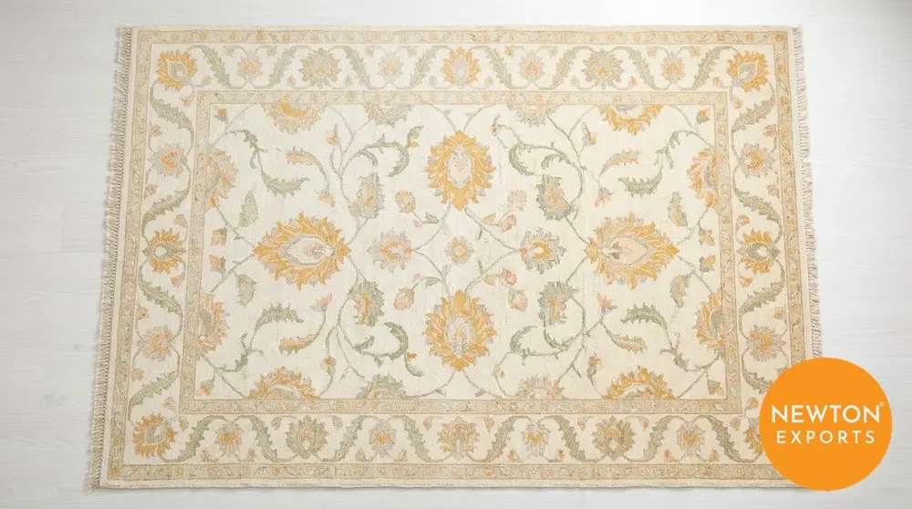 Oushak Style Carpet
