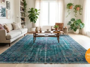 Overdyed Vintage Carpet