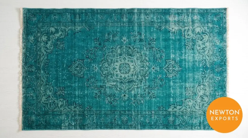 Overdyed Vintage Carpet