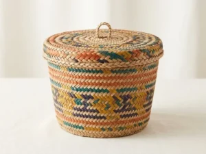 Palm Leaf Basket