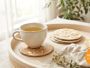 Papier Mache Coasters