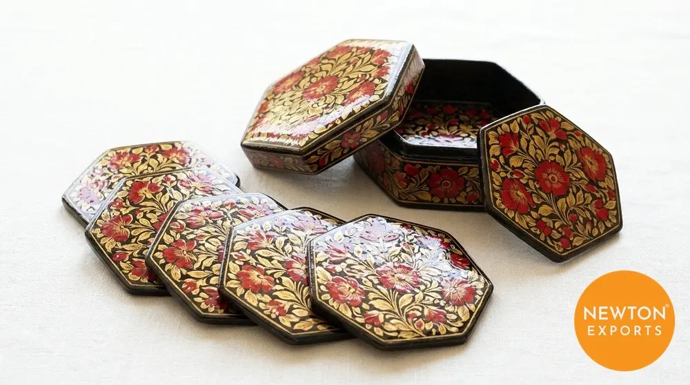 Papier Mache Coasters