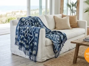 Pochampally Ikat Throw