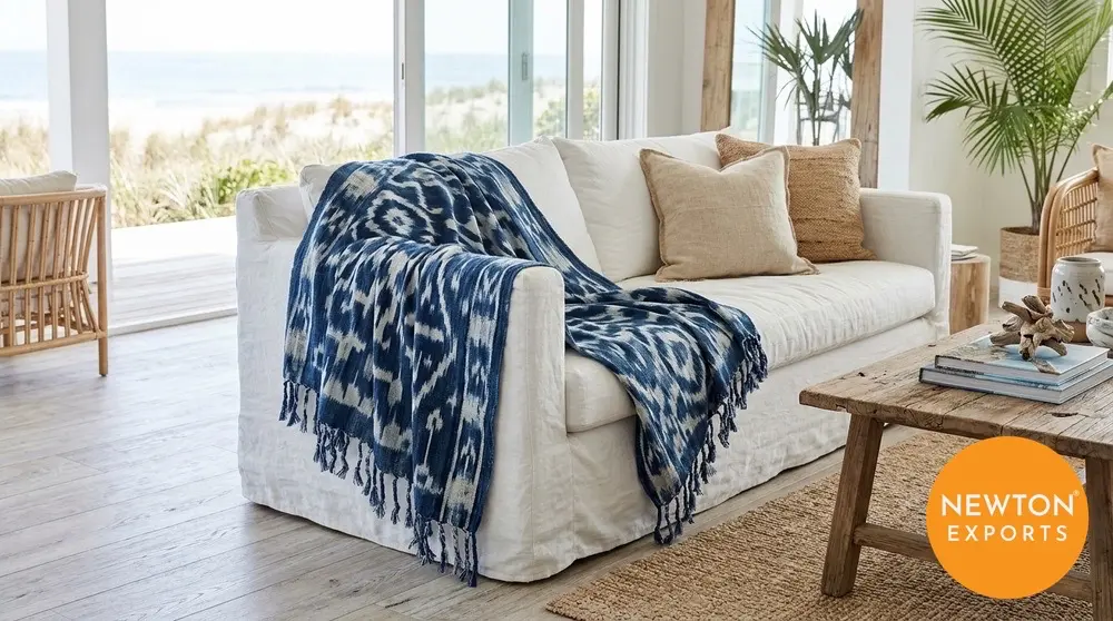 Pochampally Ikat Throw - Image 2