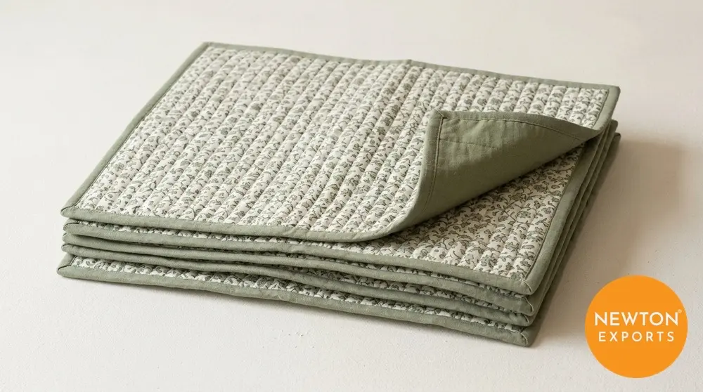 quilted cotton placemats